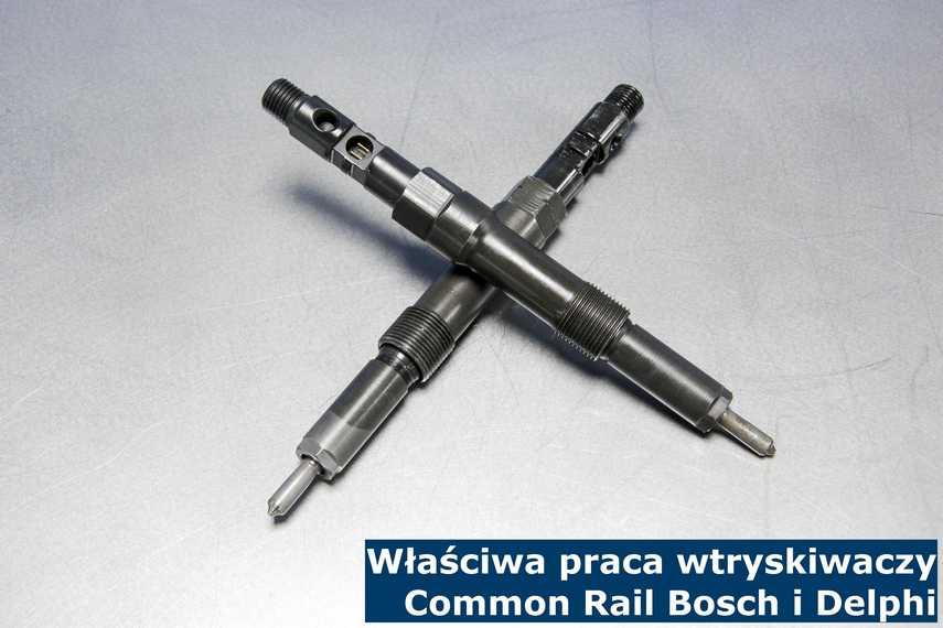 Właściwa praca wtryskiwaczy Common Rail Bosch i Delphi Sprawność wtrysków (ze zdjęcia) gwarantuje poprawną pracę układów Common Rail Bosch i Delphi