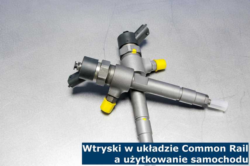 Wtryski w układzie Common Rail a użytkowanie samochodu Wtryskiwacz wymontowany z układu Common Rail i wysłany do regeneracji