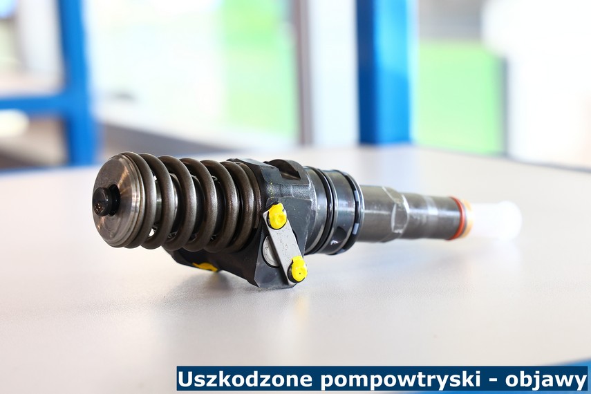 Uszkodzone pompowtryski - objawy - Źle ustawione pompowtryski - objawy Uszkodzone pompowtryski - objawy - Źle ustawione pompowtryski - objawy