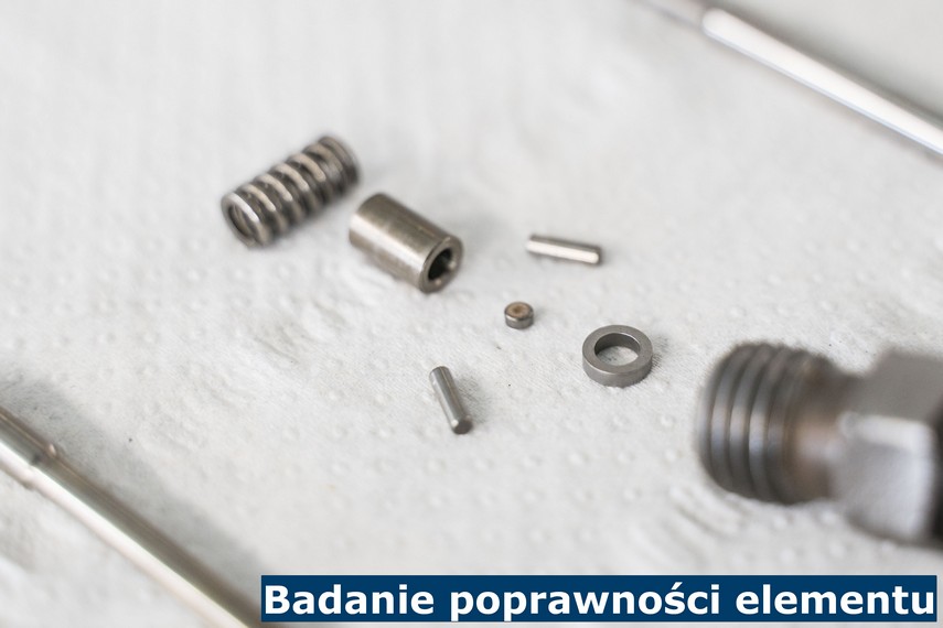 Badanie poprawności parametru Badanie poprawności parametru