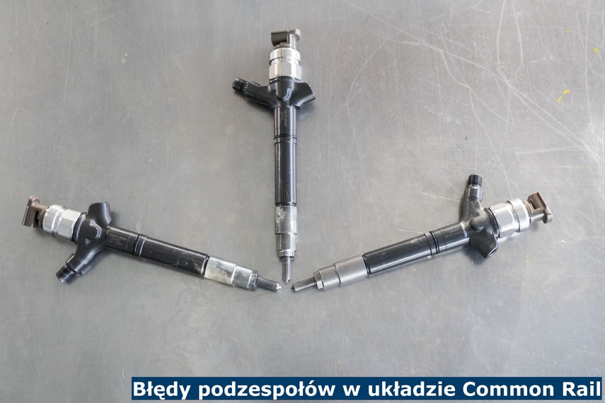 Błędy podzespołów w układzie Common Rail Błędy podzespołów w układzie Common Rail