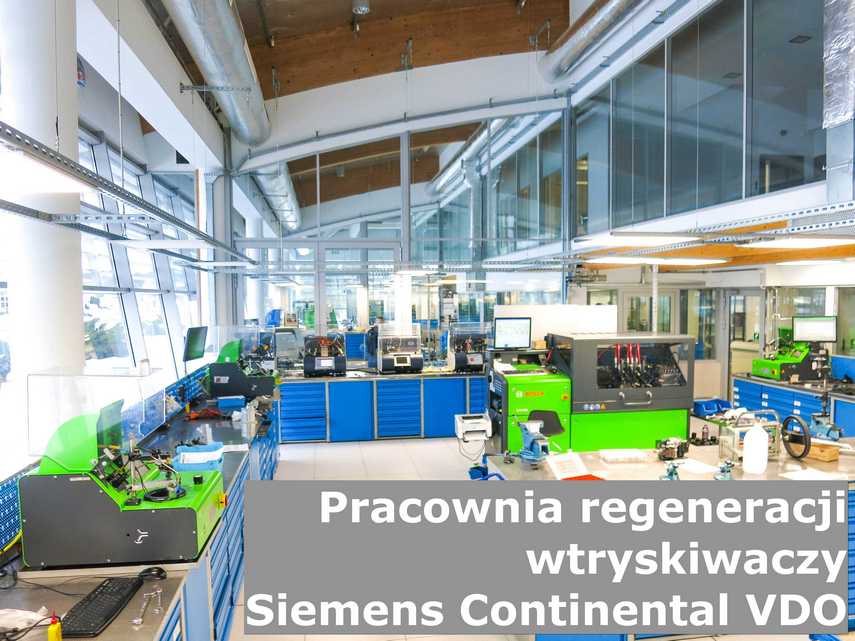 Profesjonalna, specjalistyczna pracownia regeneracji wtryskiwaczy Siemens Continental VDO