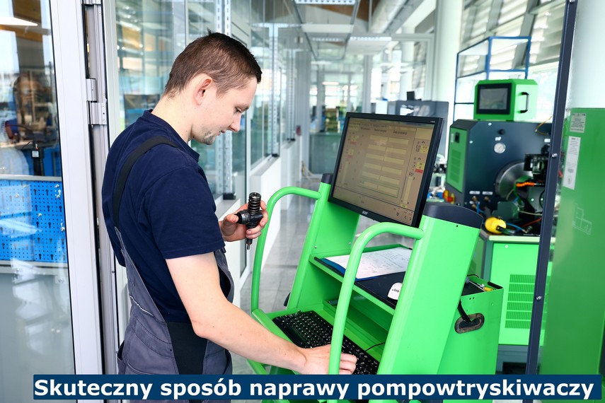 Skuteczny sposób naprawy pompowtryskiwaczy Naprawa pompowtryskiwaczy