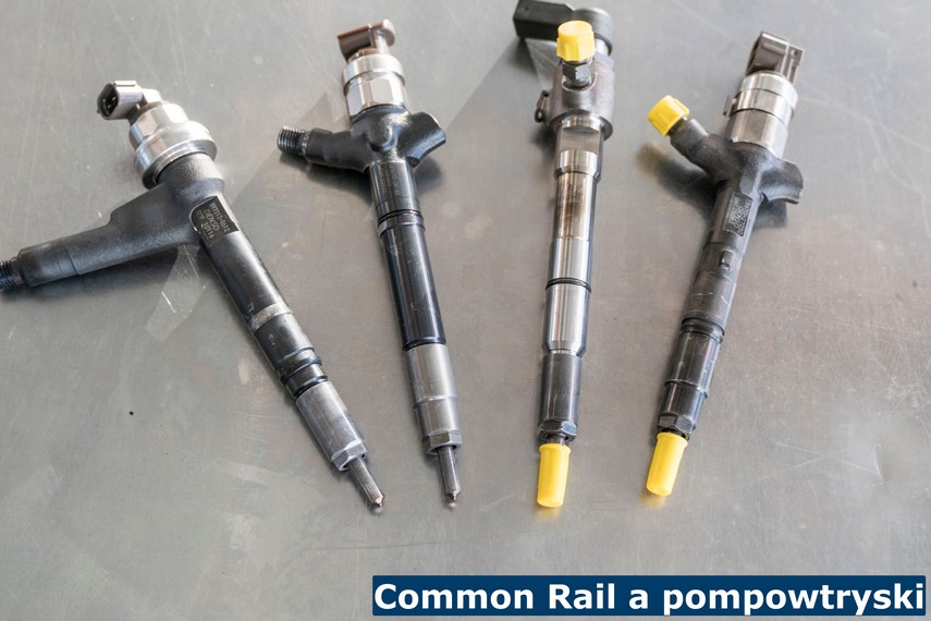 Common Rail a pompowtryski Podstawowe różnice między wtryskiwaczami Common Rail a pompowtryskiwaczami