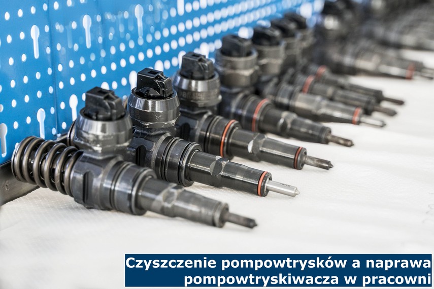 Czyszczenie pompowtrysków a naprawa pompowtryskiwacza w pracowni Zalety profesjonalnej regeneracji pompowtryskiwaczy