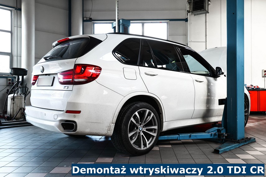 Demontaż wtryskiwaczy 2.0 TDI CR Demontaż wtryskiwaczy 2.0 TDI CR