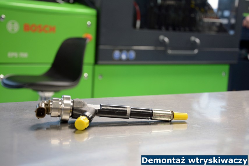 Demontaż wtryskiwaczy Demontaż wtryskiwaczy