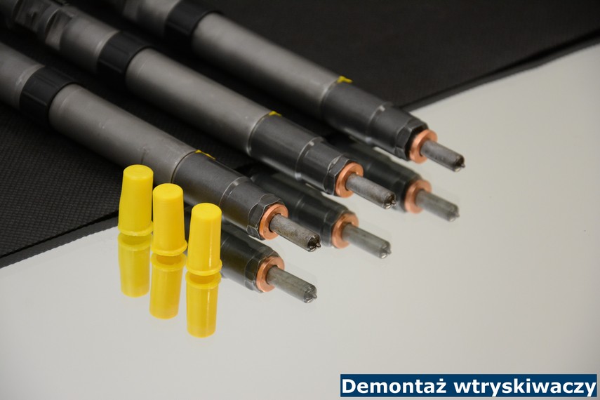 Demontaż wtryskiwaczy Demontaż wtryskiwaczy