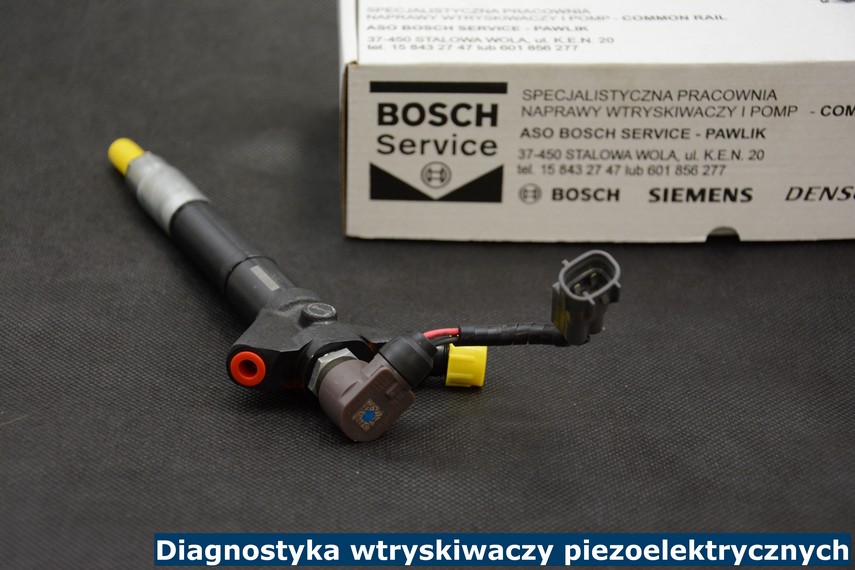 Diagnostyka wtryskiwaczy piezoelektrycznych Diagnostyka wtryskiwaczy piezoelektrycznych