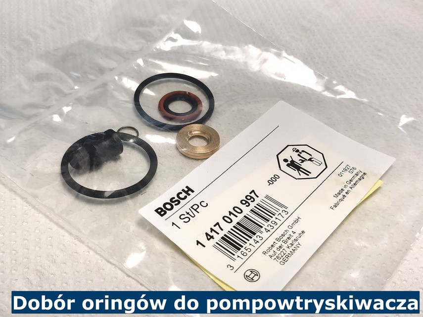 Dobór oringów do pompowtryskiwacza Zagadnienia związane z właściwym doborem uszczelnień w zależności od rodzaju pompowtryskiwacza
