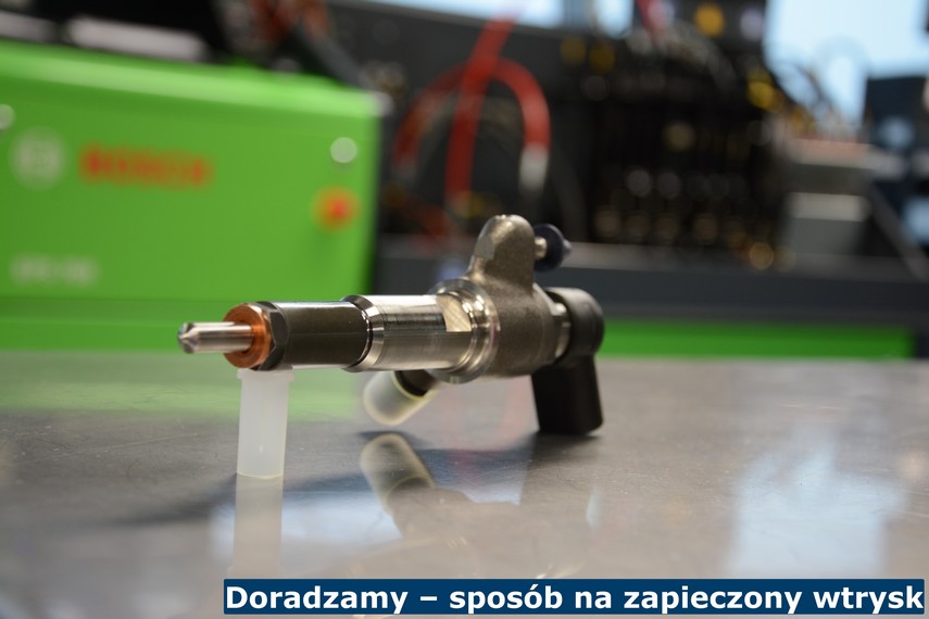 Doradzamy – sposób na zapieczony wtrysk Przykładowy wtryskiwacz podczas regeneracji w naszym salonie