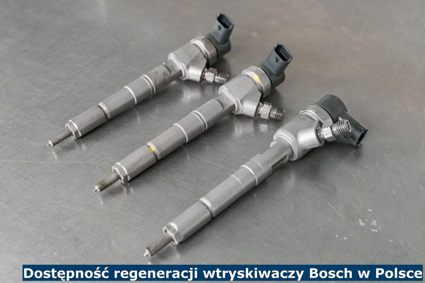 Dostępność regeneracji wtryskiwaczy Bosch w Polsce Regeneracja wtryskiwaczy Bosch w Polsce - dostępność serwisów
