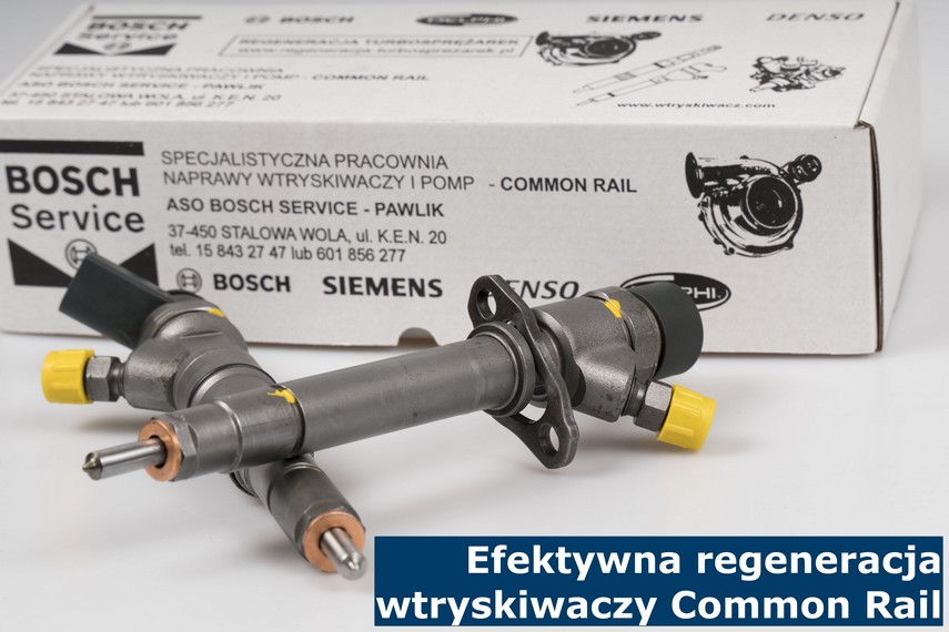 Efektywna regeneracja wtryskiwaczy Common Rail Wtryskiwacze Common Rail poddane skutecznej regeneracji