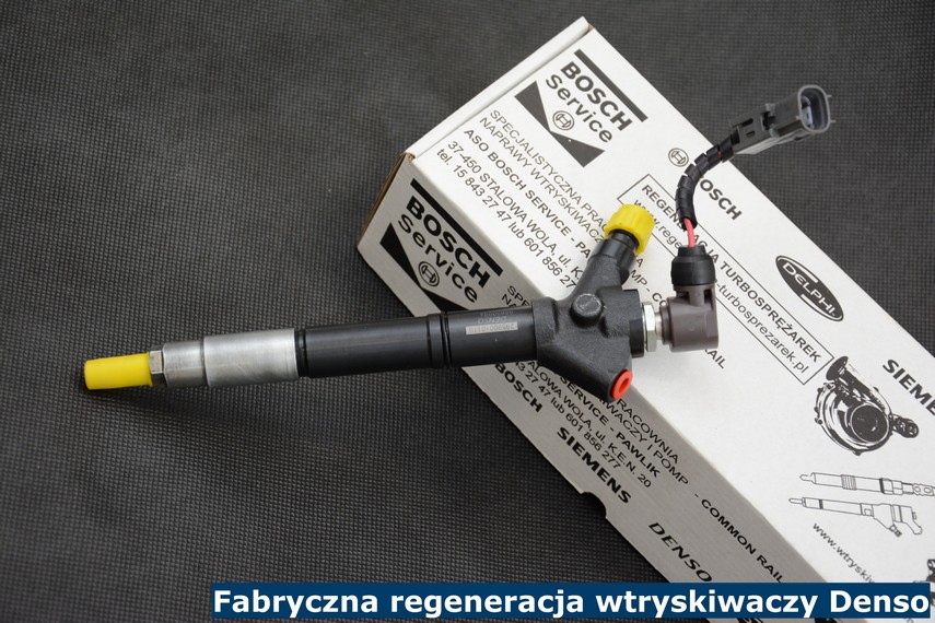 Fabryczna regeneracja wtryskiwaczy Denso Fabryczna regeneracja wtryskiwaczy Denso