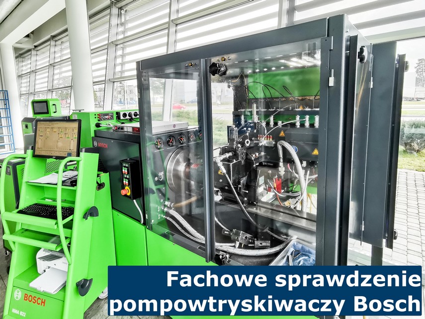 Fachowe sprawdzenie pompowtryskiwaczy Bosch Urządzenie do regeneracji pompowtryskiwaczy Bosch