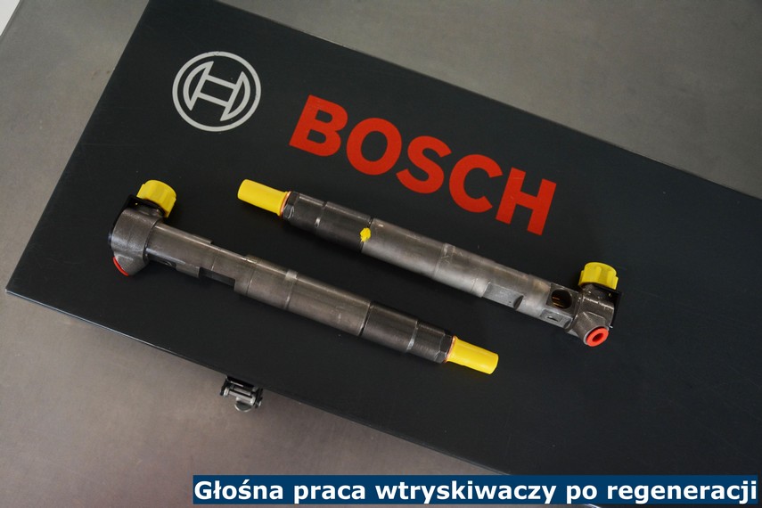 Głośna praca wtryskiwaczy po regeneracji Głośna praca wtryskiwaczy po regeneracji