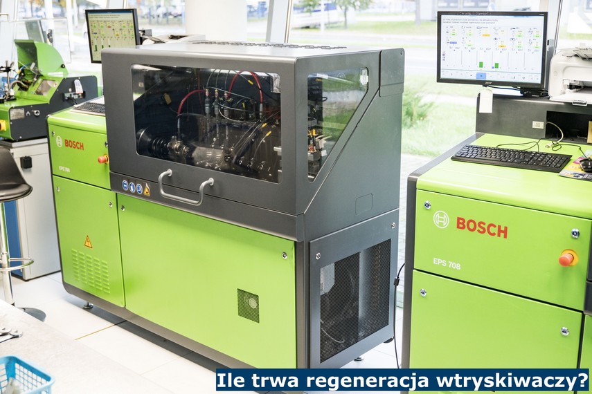 Czas regeneracji wtryskiwaczy w ASO Bosch Service Pawlik