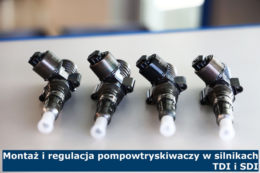 Montaż i regulacja pompowtryskiwaczy w silnikach TDI i SDI Montaż i regulacja pompowtryskiwaczy w silnikach TDI i SDI