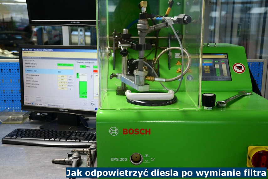 Jak odpowietrzyć diesla po wymianie filtra Jak odpowietrzyć diesla po wymianie filtra