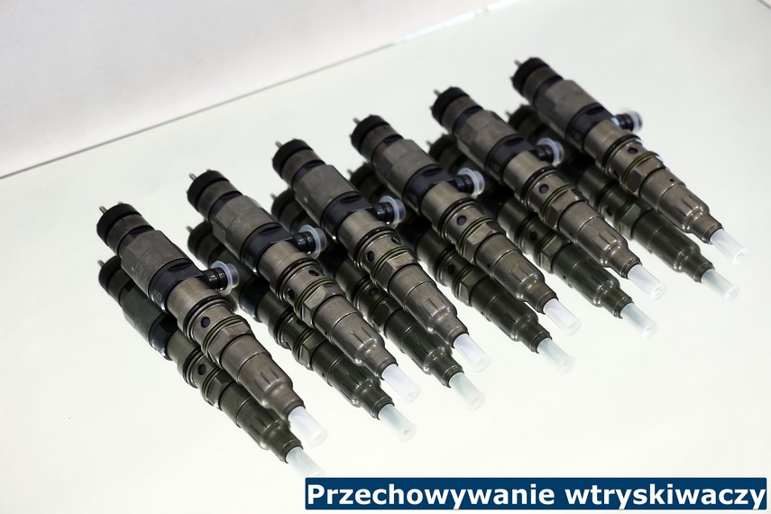 Przechowywanie wtryskiwaczy Przechowywanie wtryskiwaczy