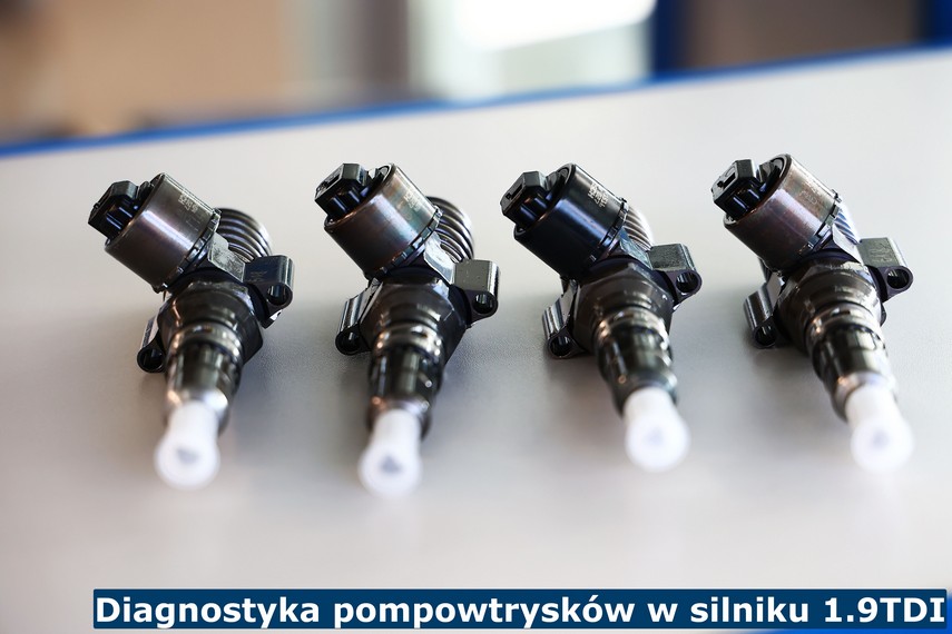 Diagnostyka pompowtrysków w silniku 1.9TDI Diagnostyka pompowtrysków w silniku 1.9TDI