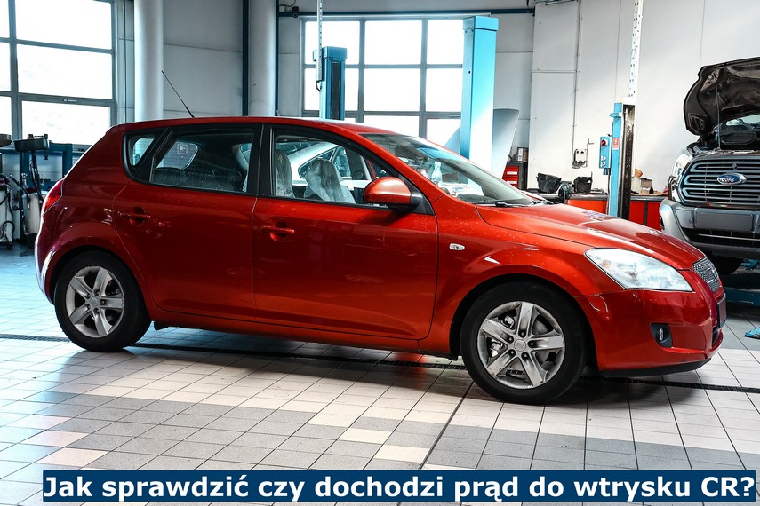 Jak sprawdzić czy dochodzi prąd do wtrysku CR? Jak sprawdzić czy dochodzi prąd do wtrysku CR?