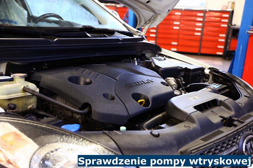 Sprawdzenie pompy wtryskowej Sprawdzenie pompy wysokiego ciśnienia
