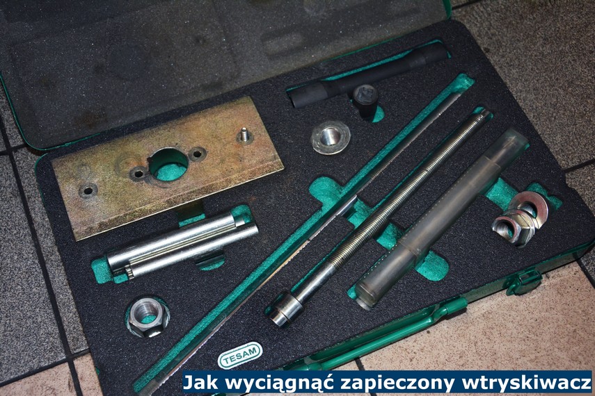 Jak wyciągnąć zapieczony wtryskiwacz Jak wyciągnąć zapieczony wtryskiwacz