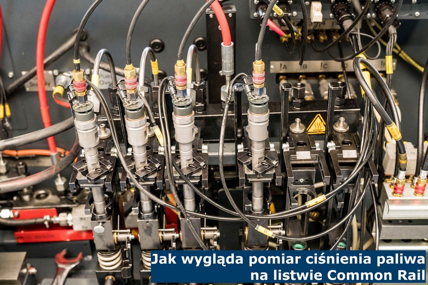 Jak wygląda pomiar ciśnienia na listwie Common Rail Jak wygląda pomiar ciśnienia na listwie Common Rail
