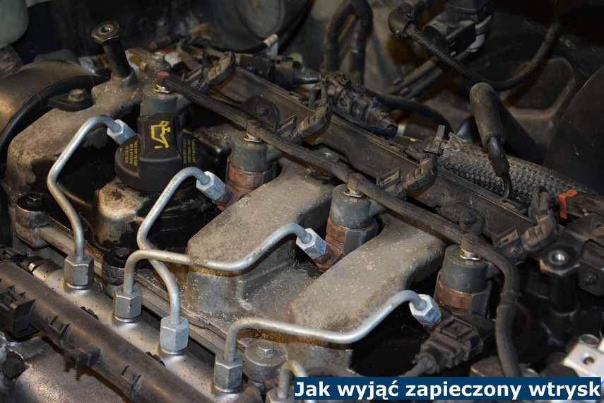Jak wyjąć zapieczony wtrysk Jak wyjąć zapieczony wtrysk