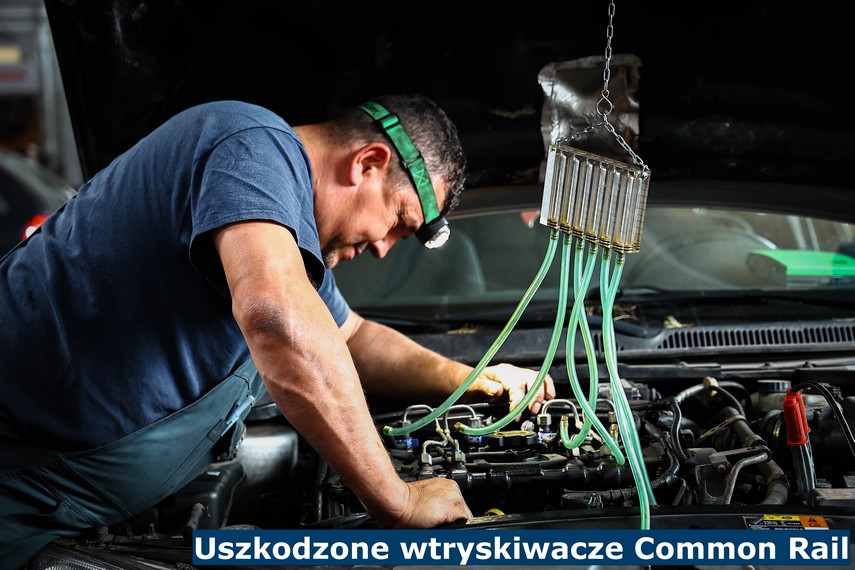 Uszkodzone wtryskiwacze Common Rail Uszkodzone wtryskiwacze Common Rail