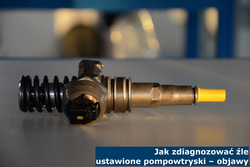 Jak zdiagnozować źle ustawione pompowtryski - objawy Diagnostyka źle ustawionych pompowtryskiwaczy