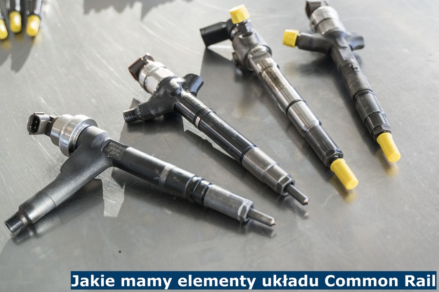 Jakie mamy elementy układu Common Rail Elementy układu Common Rail