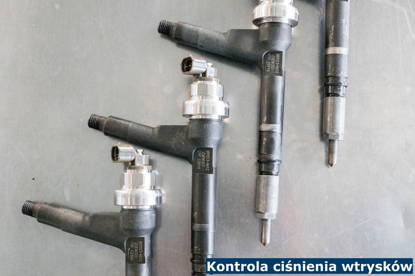 Kontrola ciśnienia wtrysków Wtryskiwacze marki Bosch