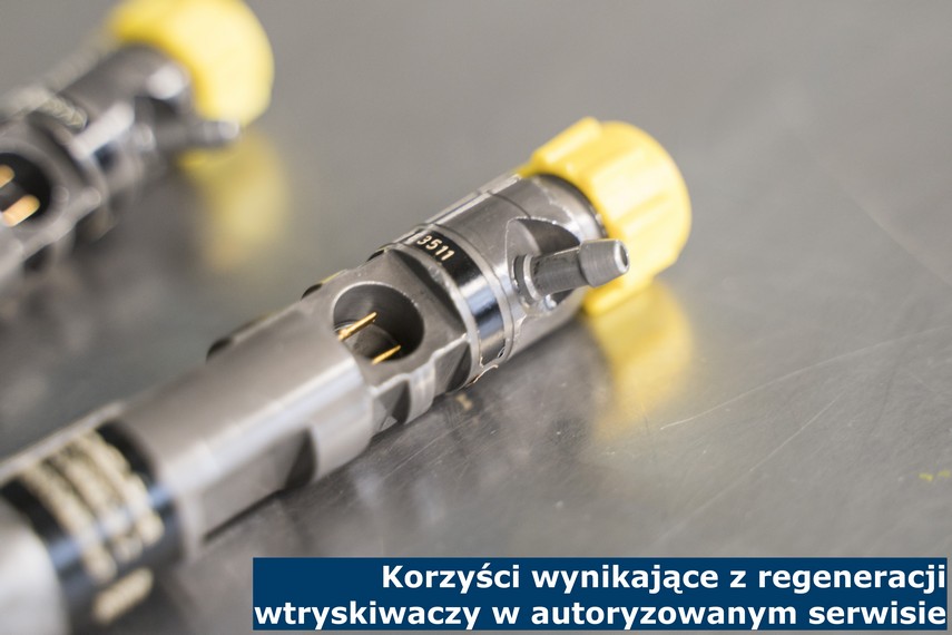 Korzyści wynikające z regeneracji wtryskiwaczy w autoryzowanym serwisie Zalety regeneracji wtryskiwaczy w autoryzowanym serwisie