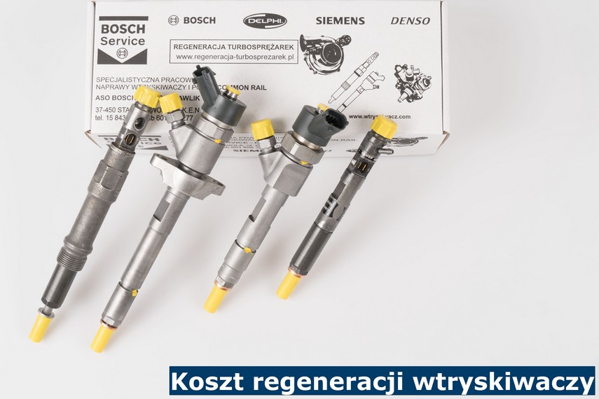 Koszt regeneracji wtryskiwaczy Koszt regeneracji wtryskiwaczy