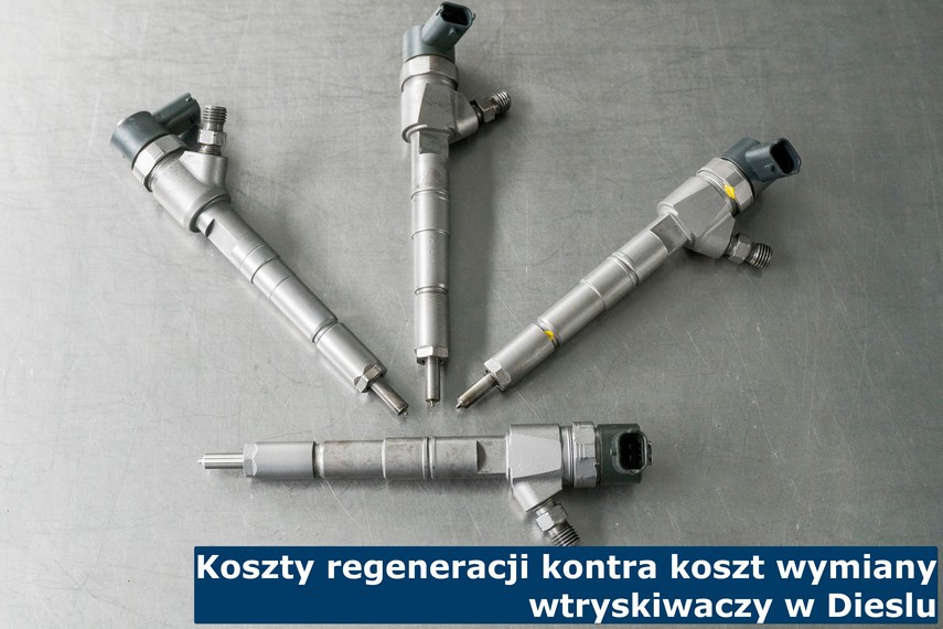 Koszty regeneracji kontra koszt wymiany wtryskiwaczy w Dieslu Regeneracja a wymiana wtrysków CR - różnice w kosztach