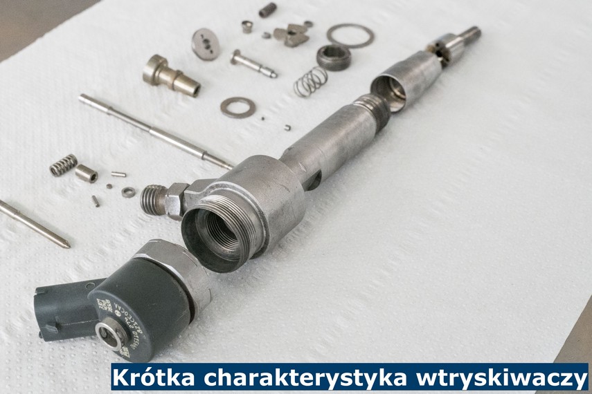 Krótka charakterystyka wtryskiwaczy Informacje na temat budowy wtryskiwacza