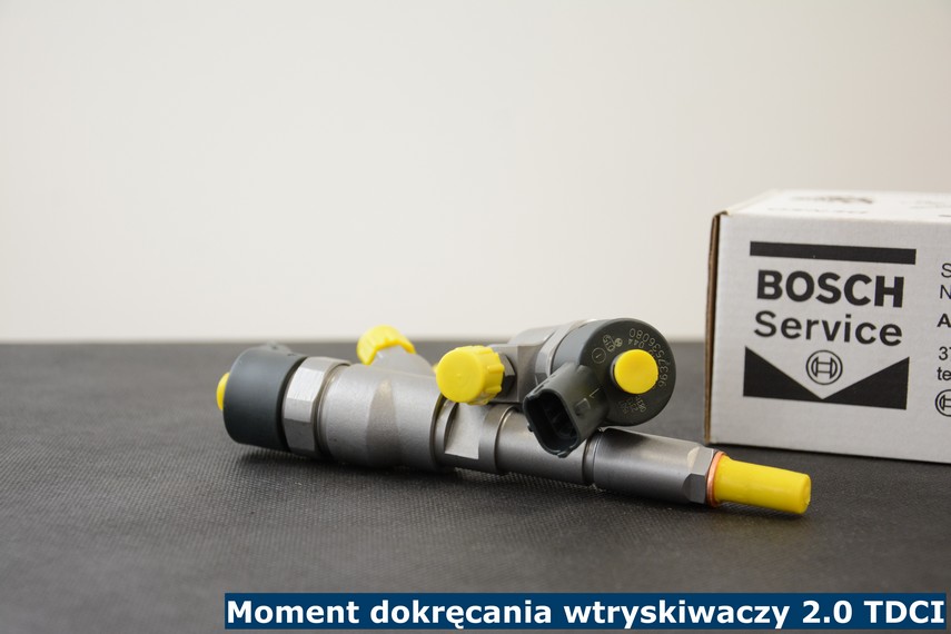Moment dokręcania wtryskiwaczy 2.0 TDCI Moment dokręcania wtryskiwaczy 2.0 TDCI