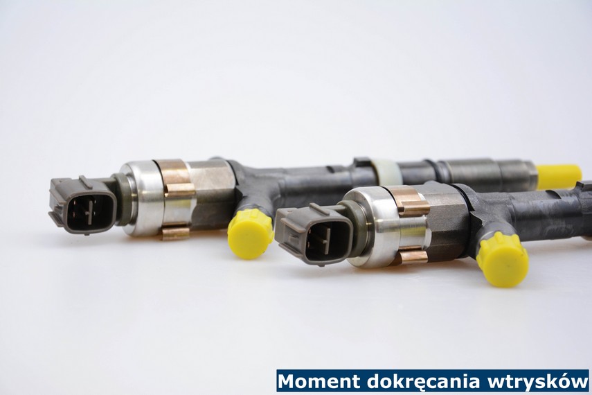 Moment dokręcania wtrysków Moment dokręcania wtrysków