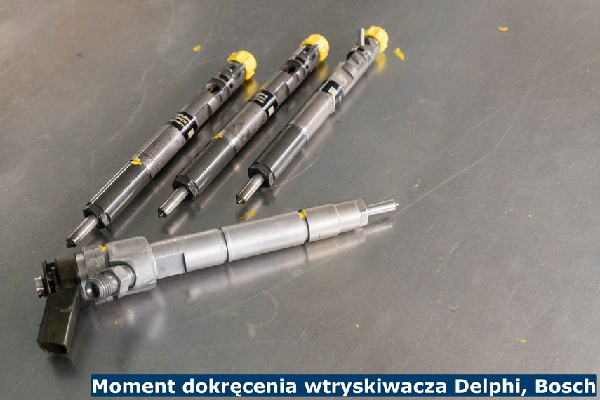 Moment dokręcenia wtryskiwacza Delphi, Bosch Wtryskiwacze po regeneracji w naszym salonie