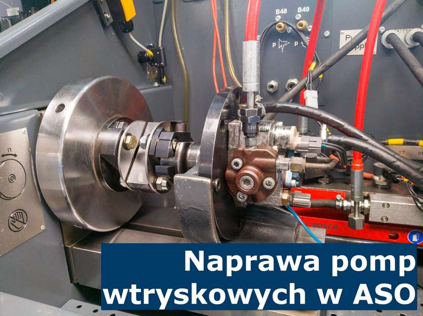 Naprawa pomp wtryskowych w ASO Proces naprawy i regeneracji pomp wtryskowych Common Rail