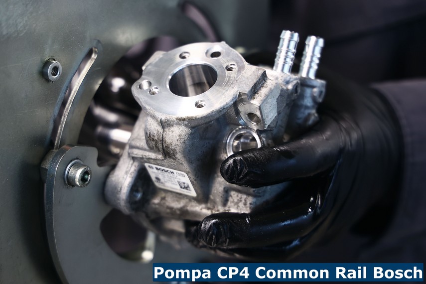 Pompa CP4 Common Rail Bosch. Schemat budowy pompy