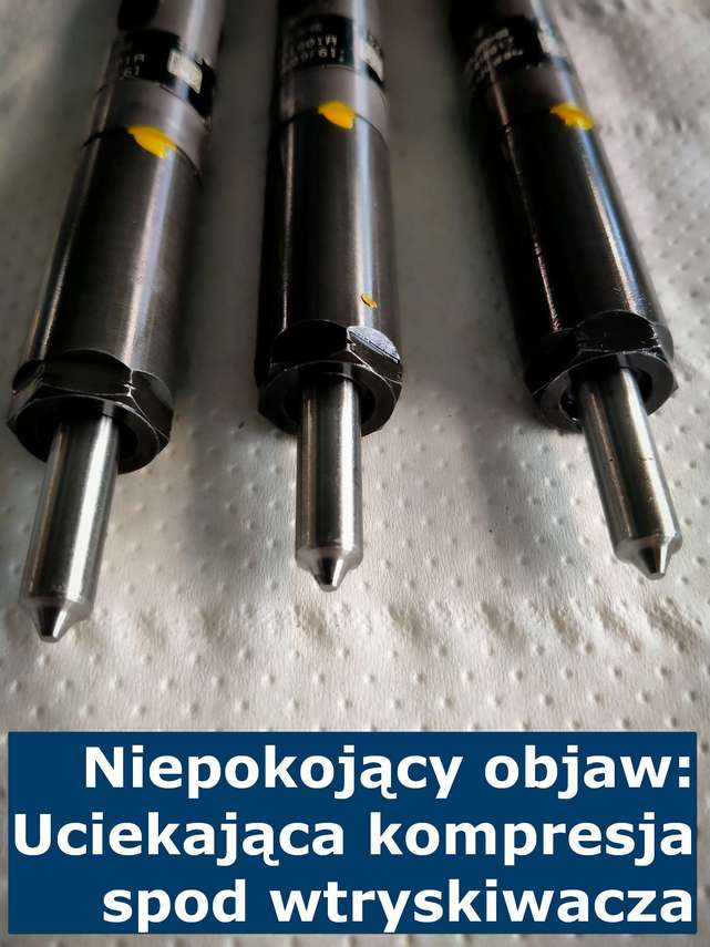 Niepokojący objaw: Uciekająca kompresja spod wtryskiwacza O czym świadczy uciekanie kompresji spod wtrysku?