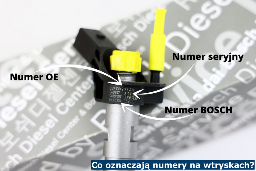 Co oznaczają numery na wtryskach? Numery wtryskiwacza bosch