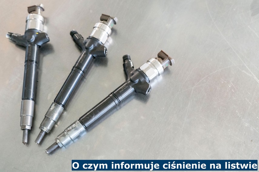 O czym informuje ciśnienie na listwie O czym informuje ciśnienie na listwie