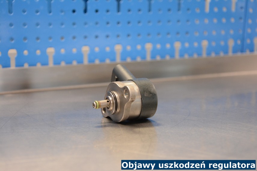 Objawy uszkodzeń regulatora Objawy uszkodzeń regulatora