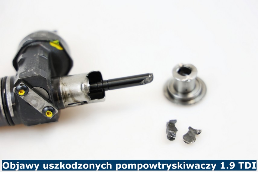 Objawy uszkodzonych pompowtryskiwaczy 1.9 TDI Uszkodzone pompowtryski - objawy