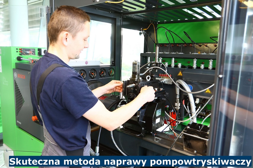 Skuteczna metoda naprawy pompowtryskiwaczy Naprawa pompowtryskiwaczy