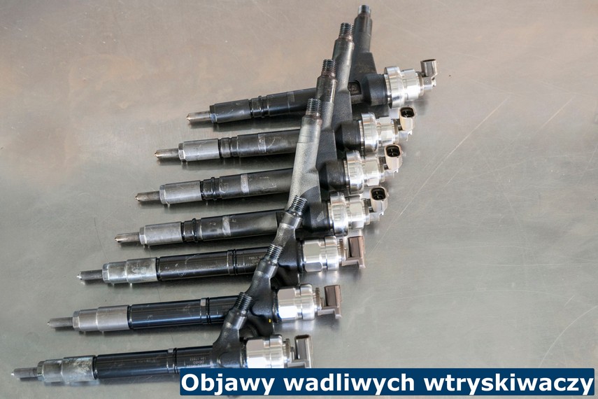 Objawy wadliwych wtryskiwaczy Objawy wadliwych wtryskiwaczy